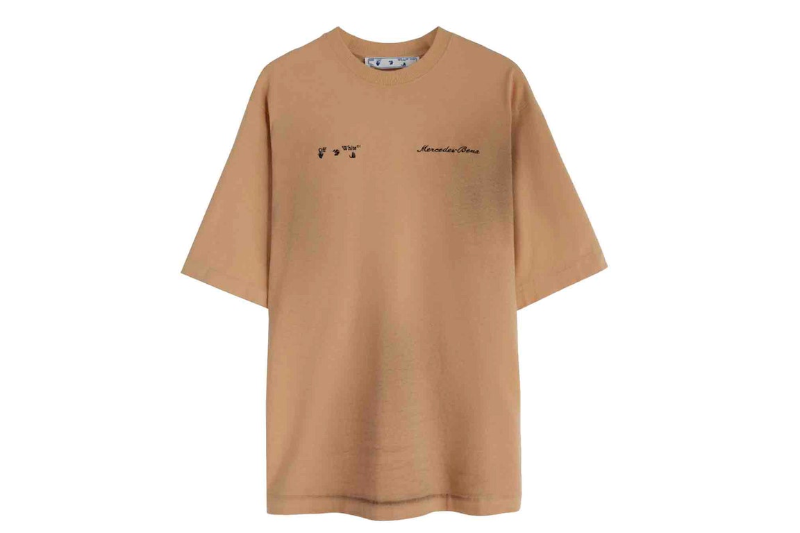 Pre-owned Off-white C/o Project Maybach S/s T-shirt Beige