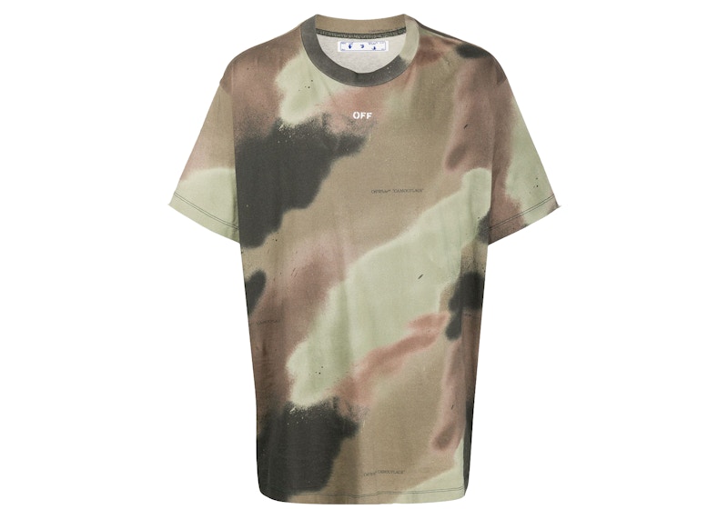 off white camo tshirt