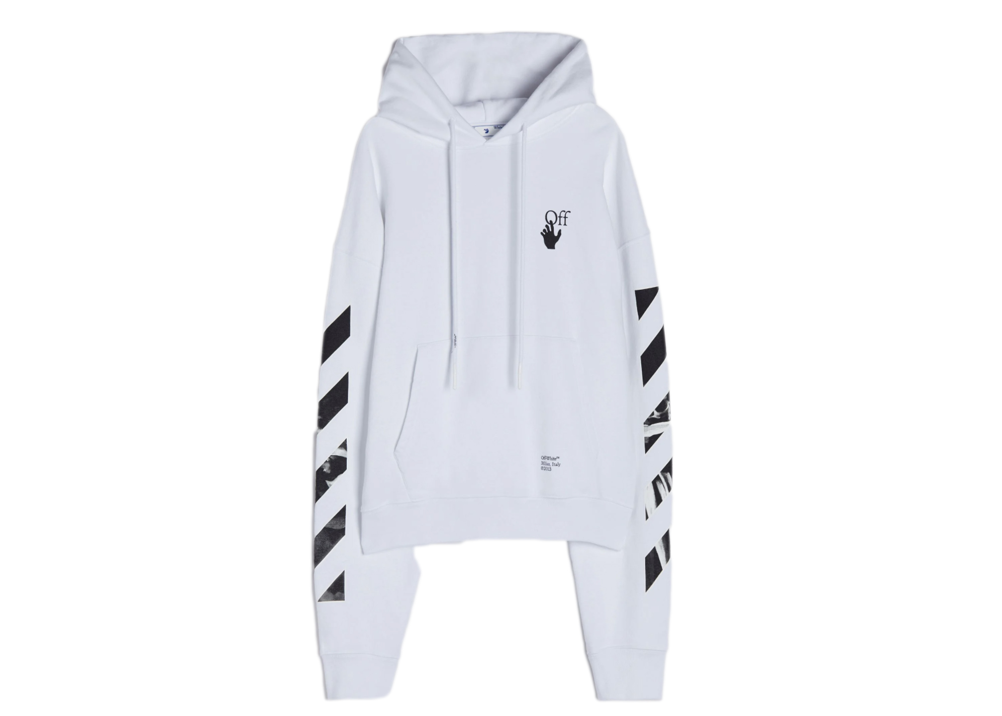 トップスOff-white Caravaggio Arrows Zipup hoodie