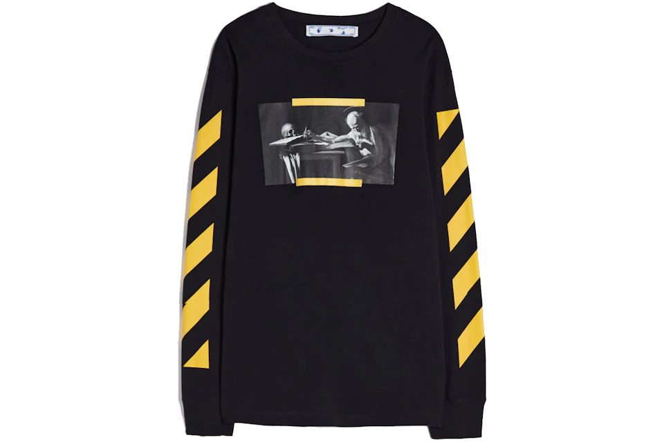 Off-White Caravaggio Painting L/S T-shirt Black/Yellow