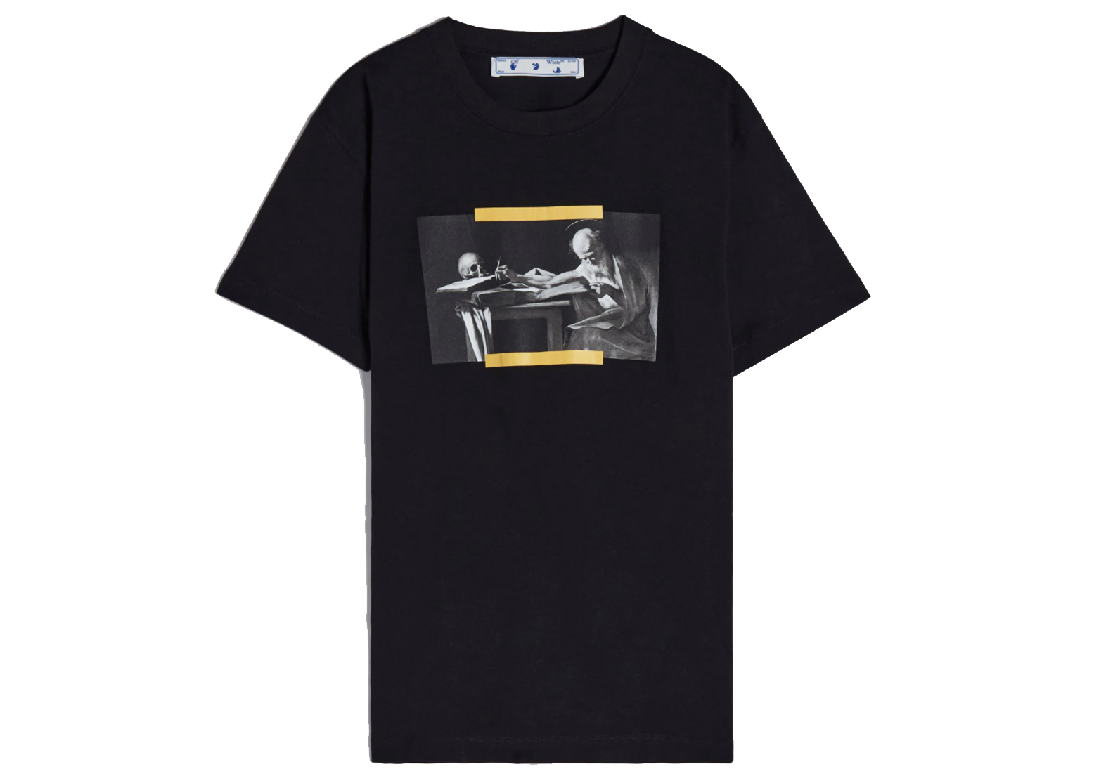 OFF-WHITE Caravaggio Jersey T-shirt Black Men's - SS21 - US