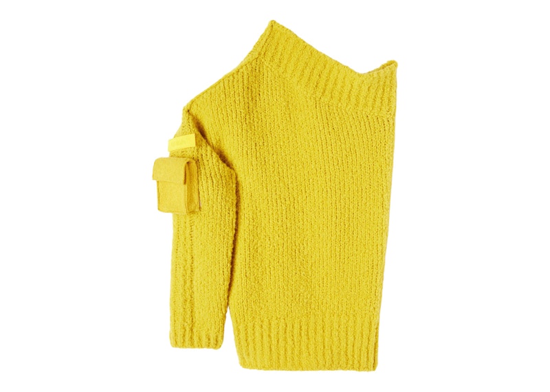 OFF-WHITE Cargo Boucle Monospalla Giallo