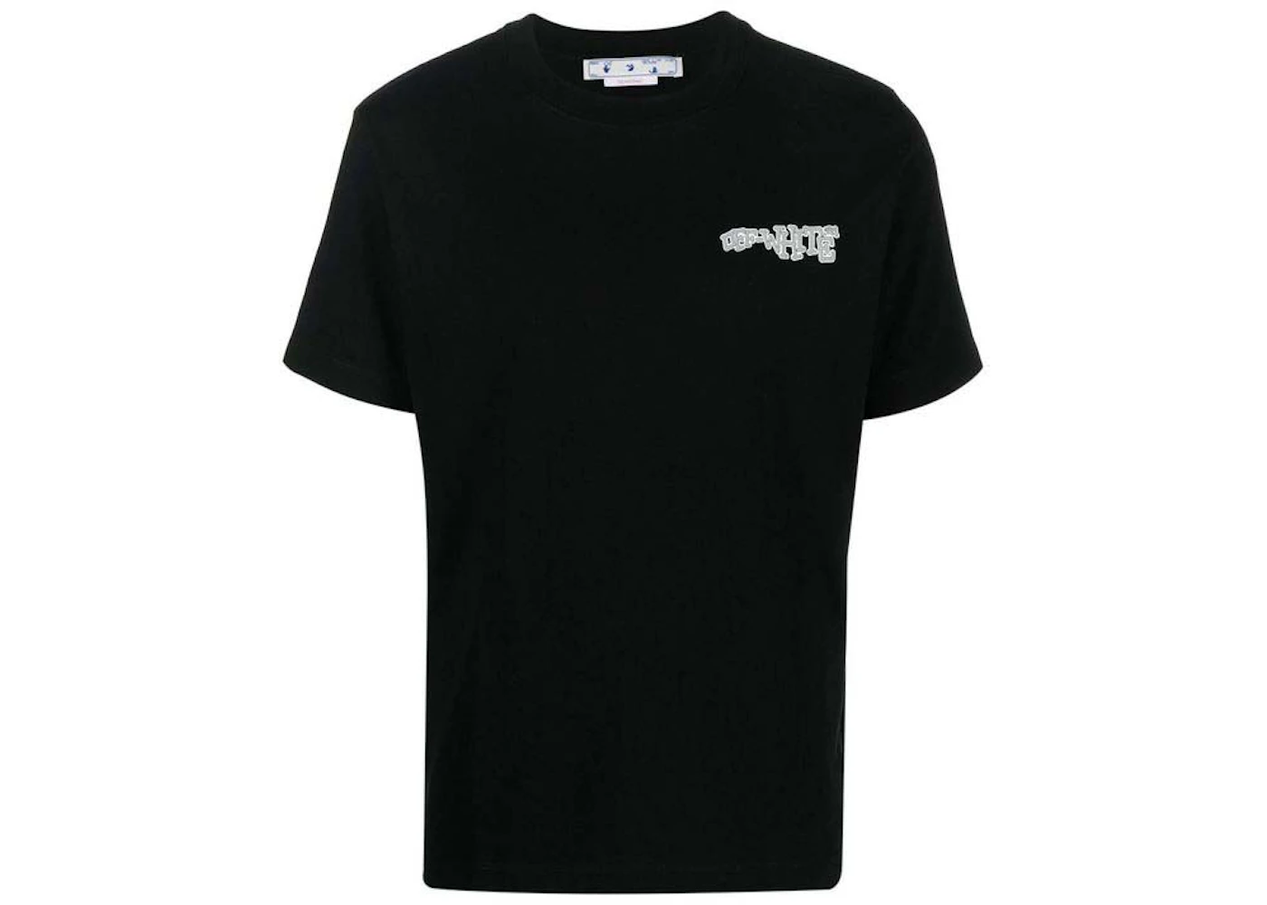 OFF-WHITE Carlos S/S Slim T-Shirt Black/White Men's - FW22 - US