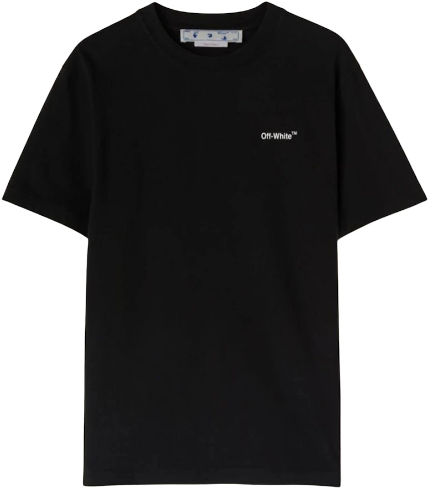 OFF-WHITE Chain Arrows-Print T-Shirt Black/White Men's - FW22 - US