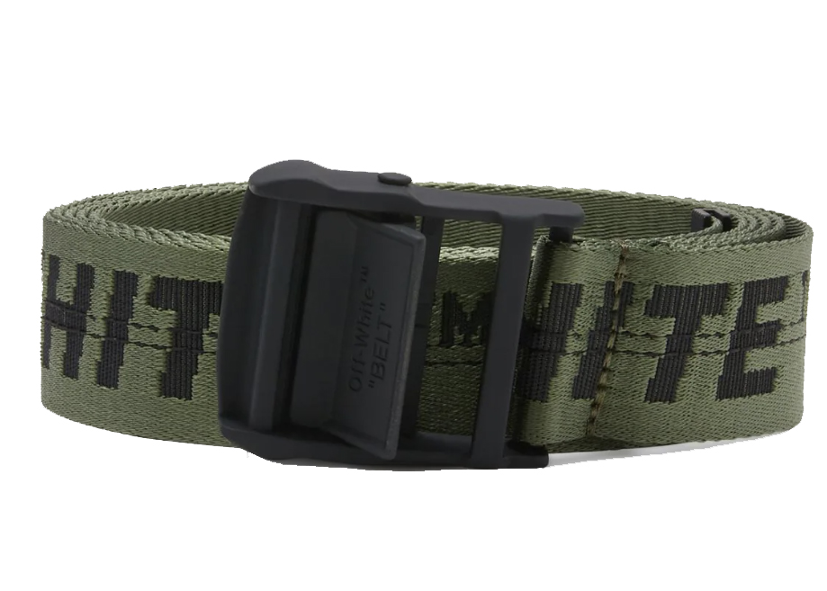 OFF-WHITE Classic Industrial Belt (FW21) Green/Black