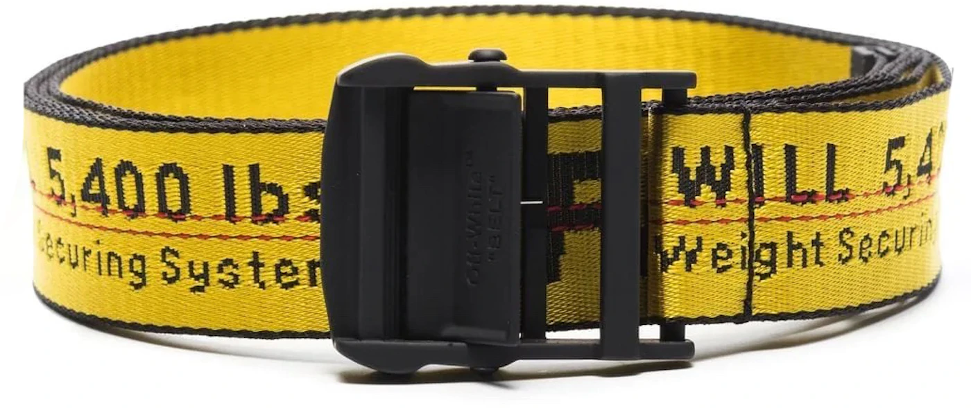 OFF-WHITE Classic Industrial Belt Yellow/Black