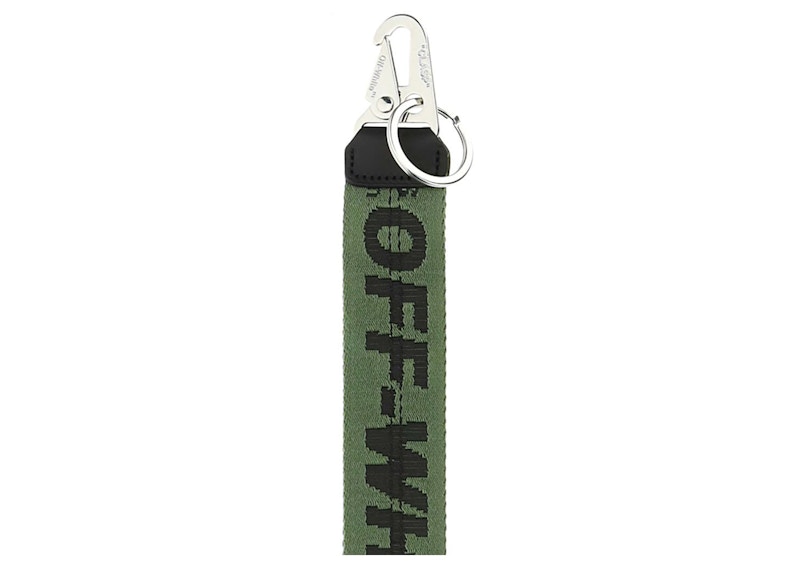 OFF-WHITE Classic Industrial Keychain Green/Black - FW21 - US