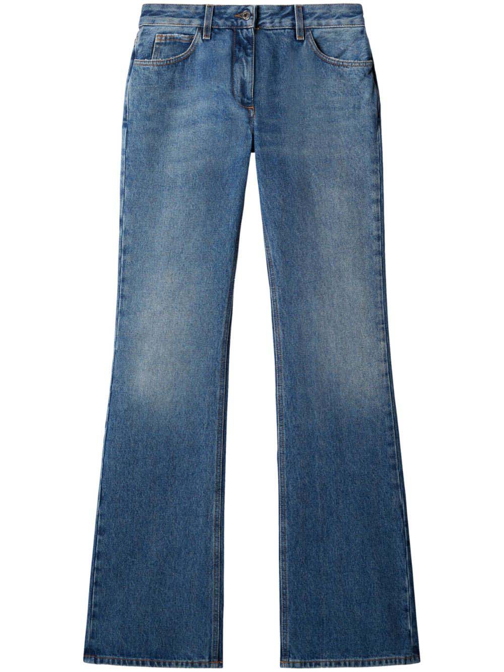 Celine Surf Flared Jeans Dark Union Wash Men's - US