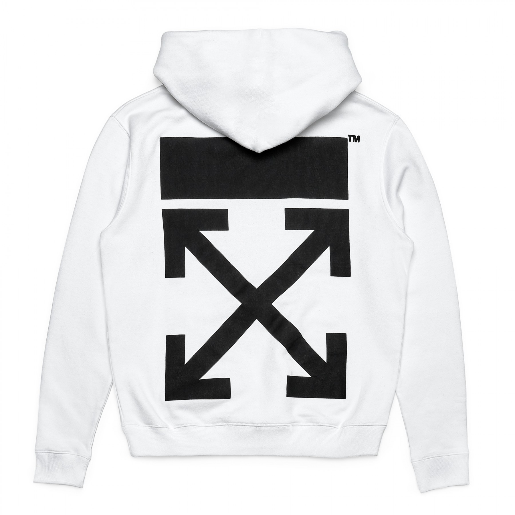 OFF-WHITE DSM Hoodie White Men's - FW18 - US