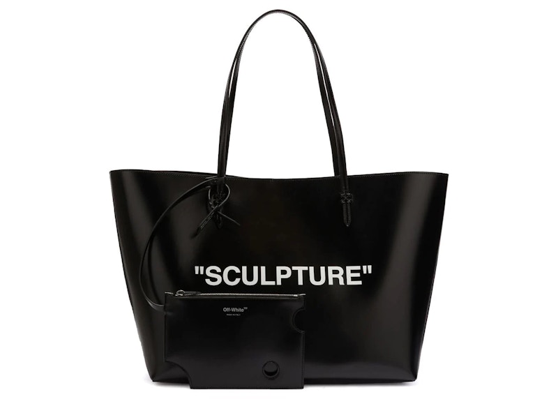 OFF-WHITE Day Off 40 Quote Tote Bag Black/White - FW22 - US