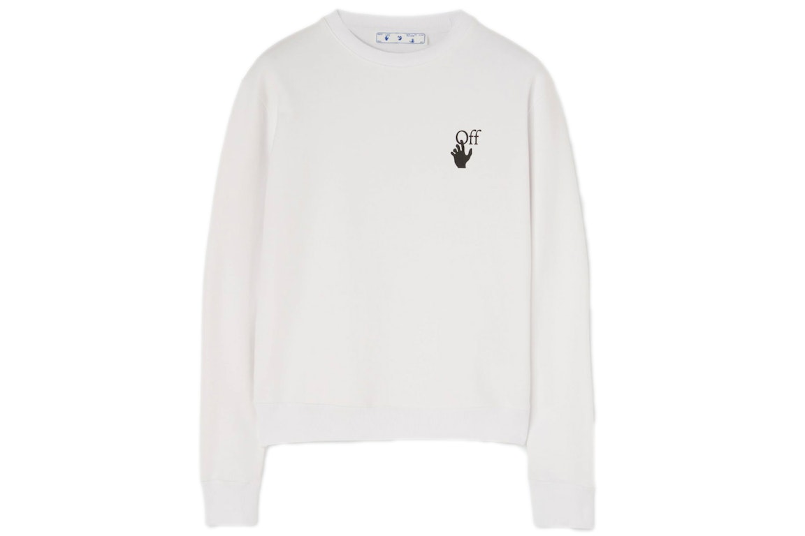 Pre-owned Off-white Degrade Arrows Sweatshirt White/black