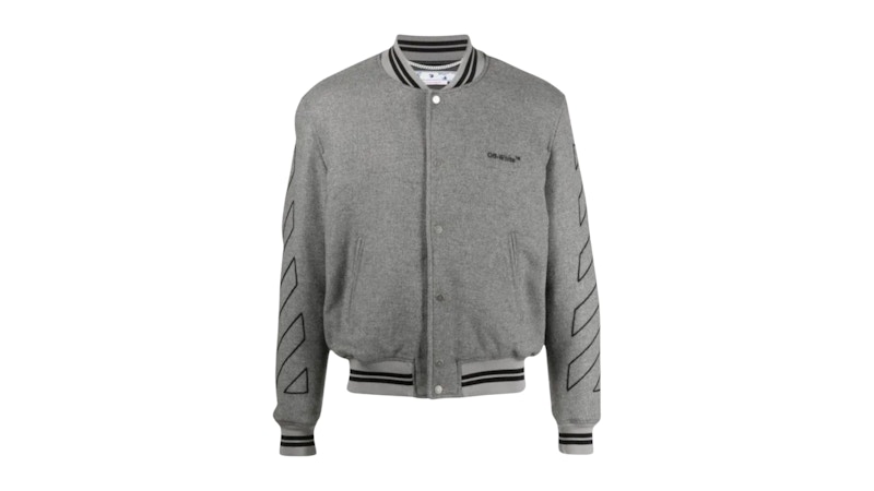 OFF-WHITE Diag Outline Jacket Grey
