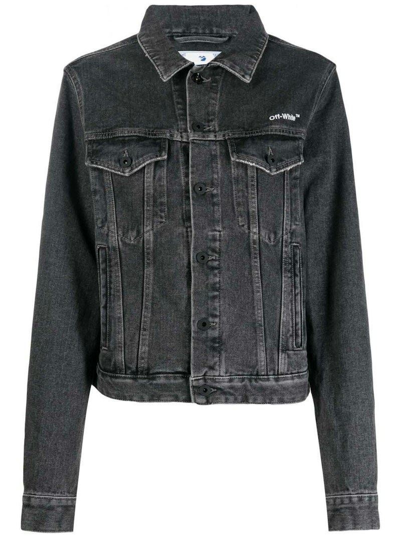 OFF-WHITE Diag Regular Jacket Dark Grey