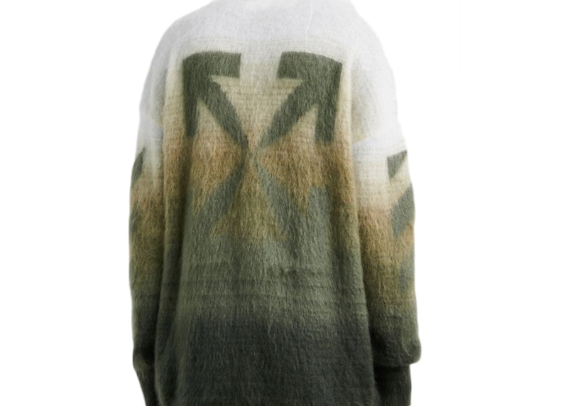 Off white clearance sweater green