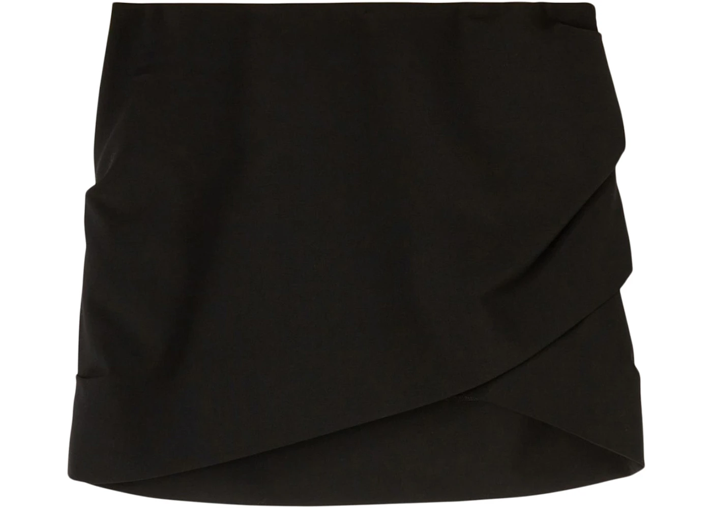 OFF-WHITE Dry Wo Twist Mini Skirt Black - FW22 - US