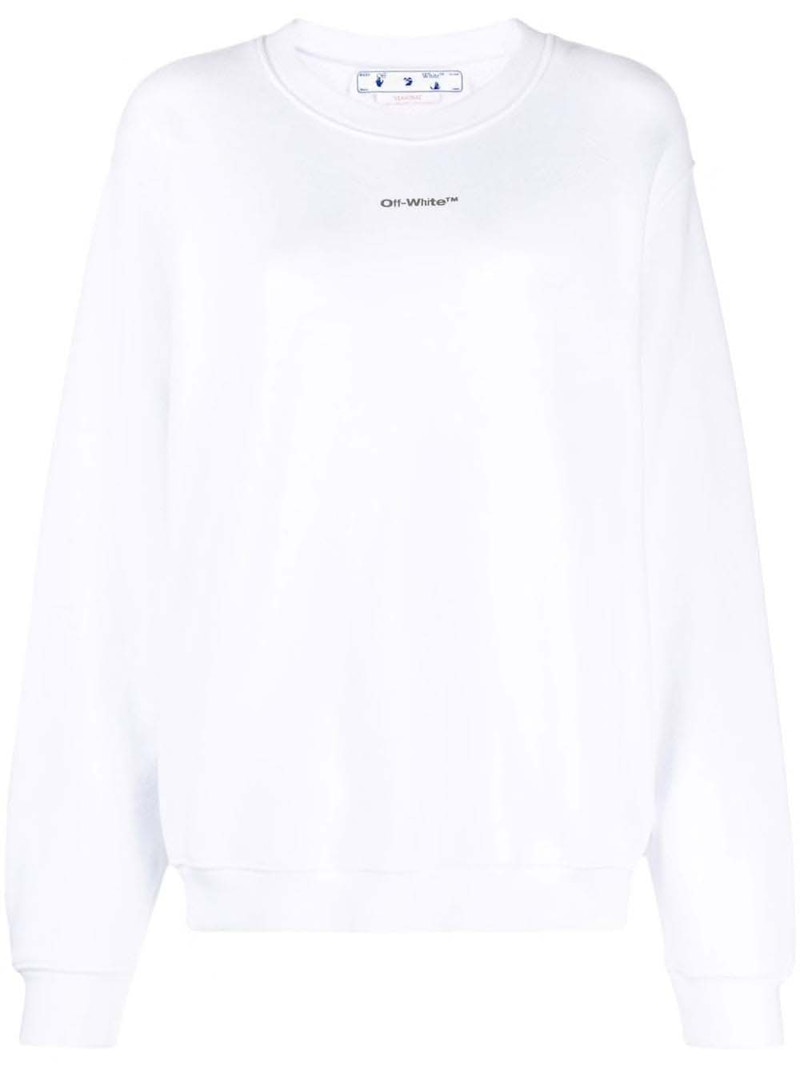 Off white hot sale flower sweatshirt