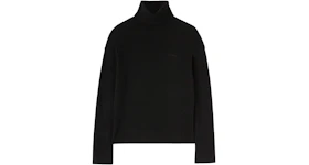 Off-White For All Logo-Embroidered Wool Jumper Black