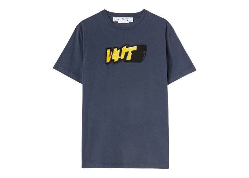 OFF-WHITE Graff Pupp Over Skate S/S Tee Dark Grey Men's - FW22 - US