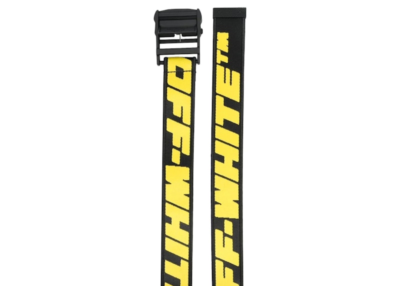 OFF-WHITE H35 Tape Industrial Belt Black/Yellow - FW22 - US