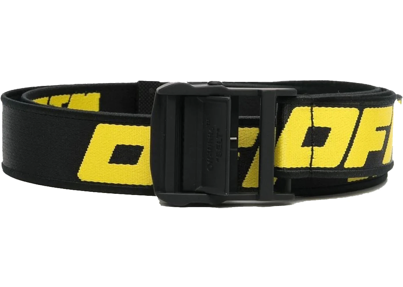 OFF-WHITE H35 Tape Industrial Belt Black/Yellow FW22 US