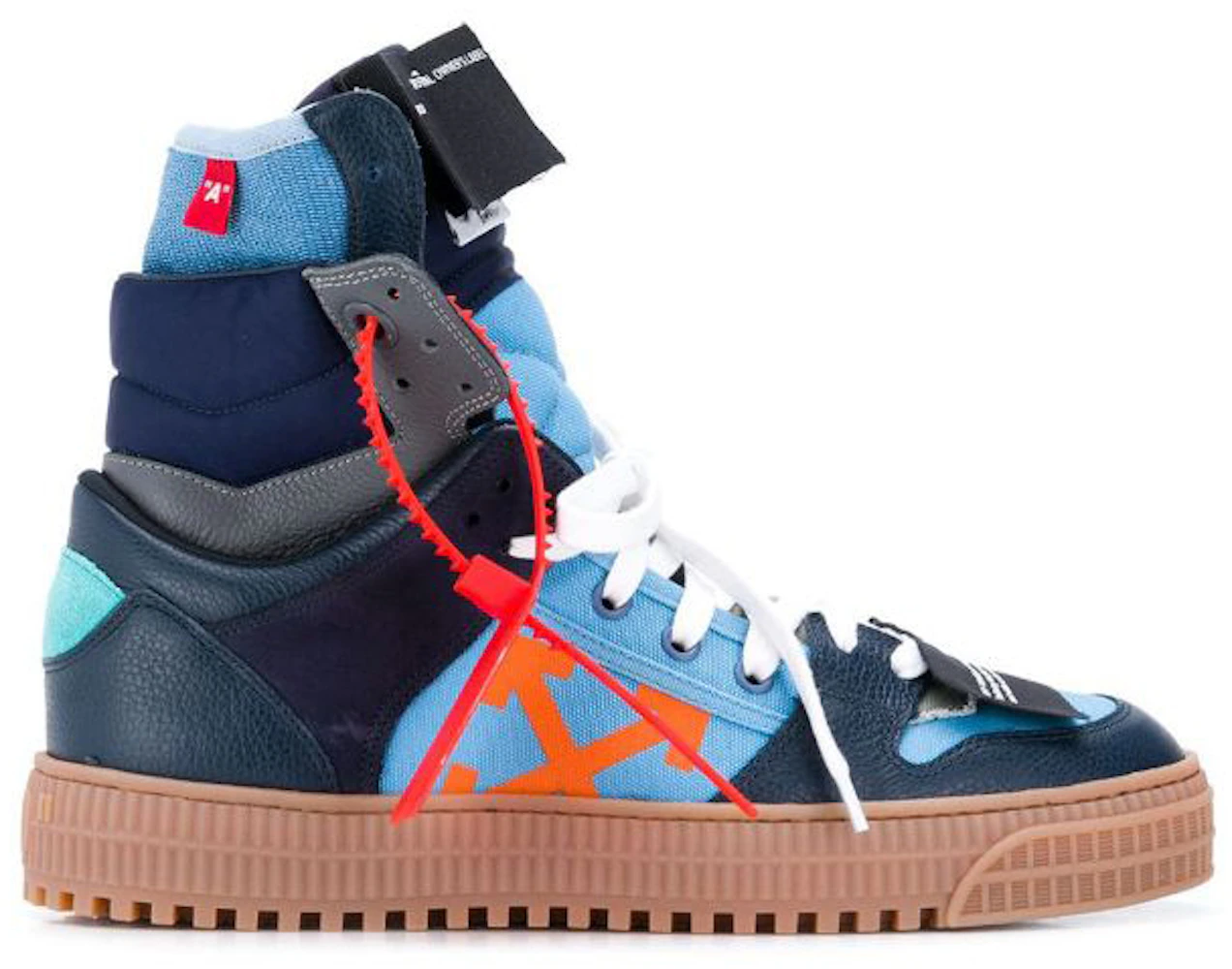 Off-White High Top Navy Men's - OMIA109R19C250343019 - US
