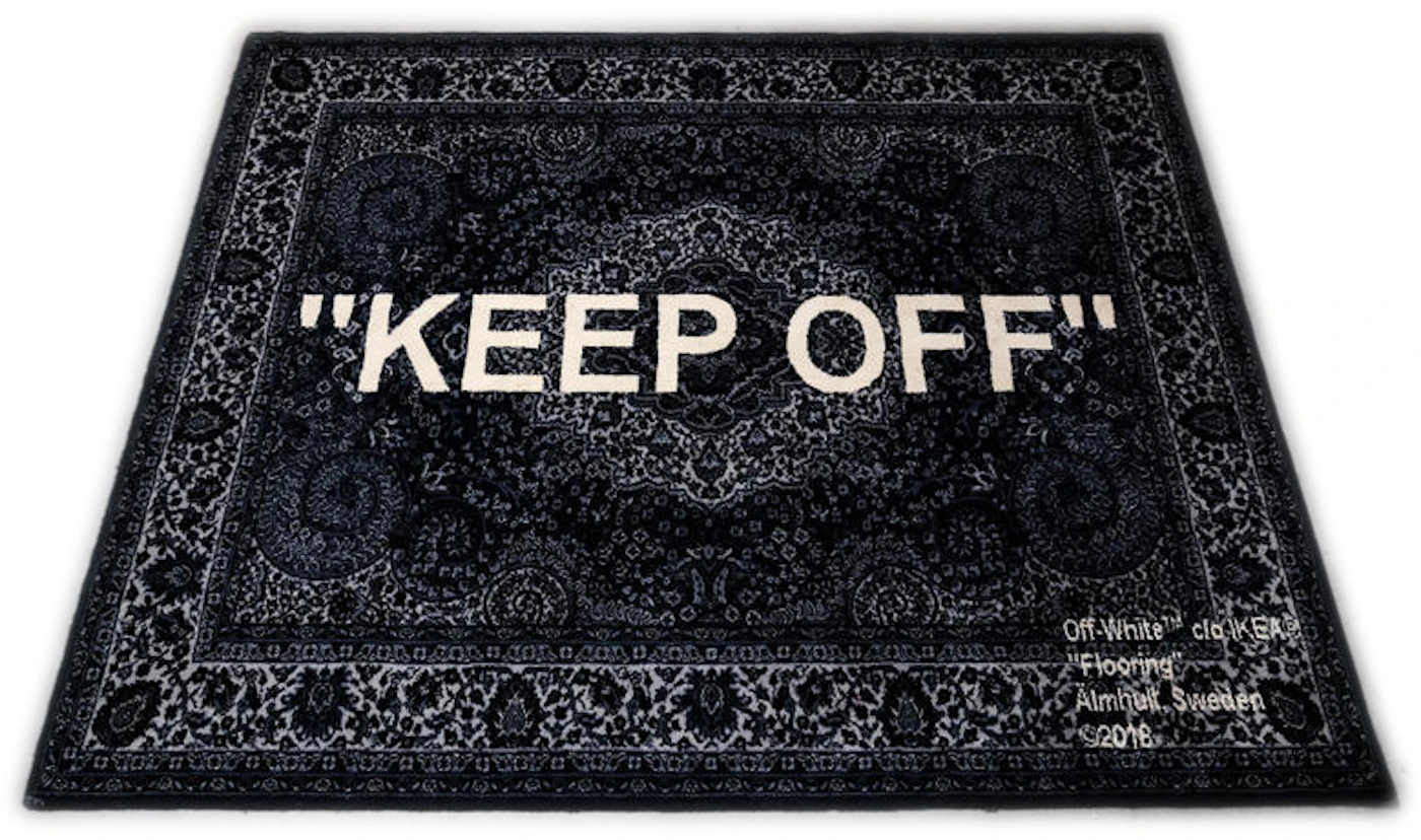 What's My Blank?] IKEA X Off-White KEEP OFF Rug Unwrapping 