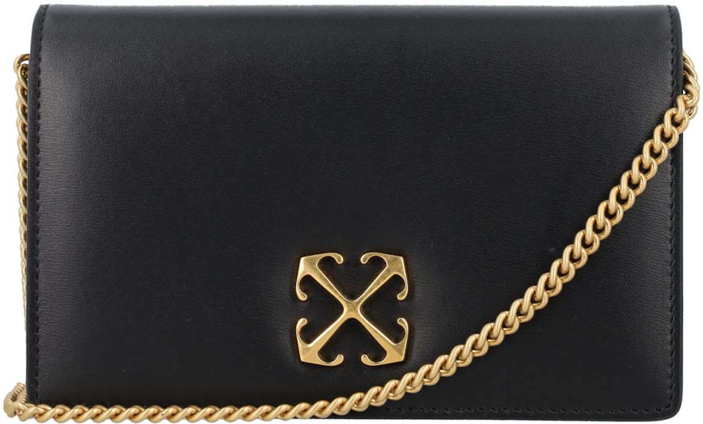 Off-White 'Jitney' card holder with strap, Women's Accessories