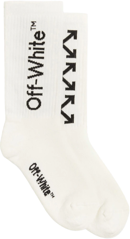 OFF-WHITE Kids Arrows Socks Whiite/Black Kids' - FW21 - US