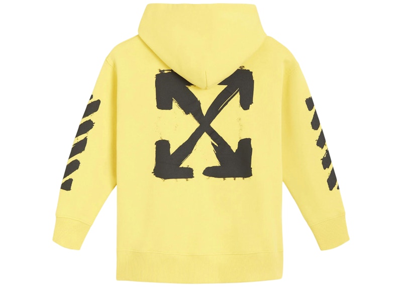 Off white black and yellow outlet hoodie