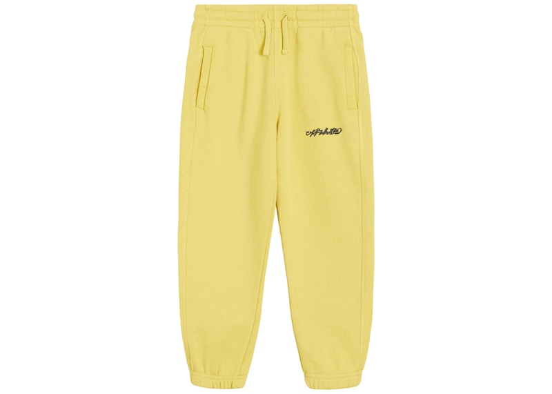 Off white shop sweatpants yellow