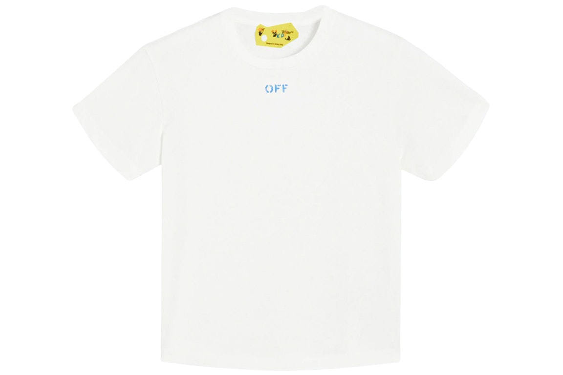 Pre-owned Off-white Kids Stamp S/s T-shirt White