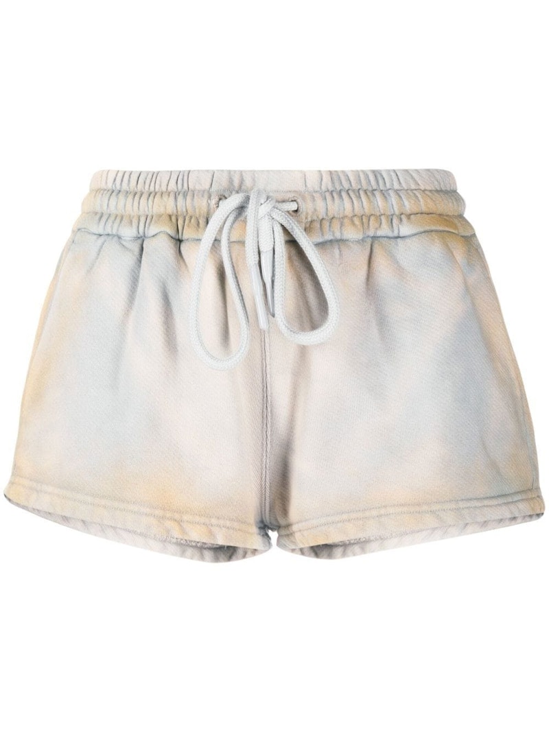 Pre-owned Off-white Women's Offwhite Laundry Drawstring Shorts In Light Beige