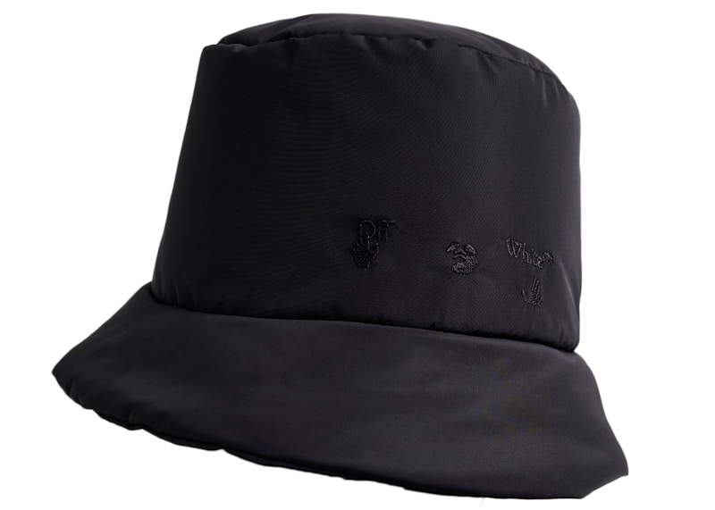 OFF-WHITE Logo Bucket Hat Black Men's - FW21 - US