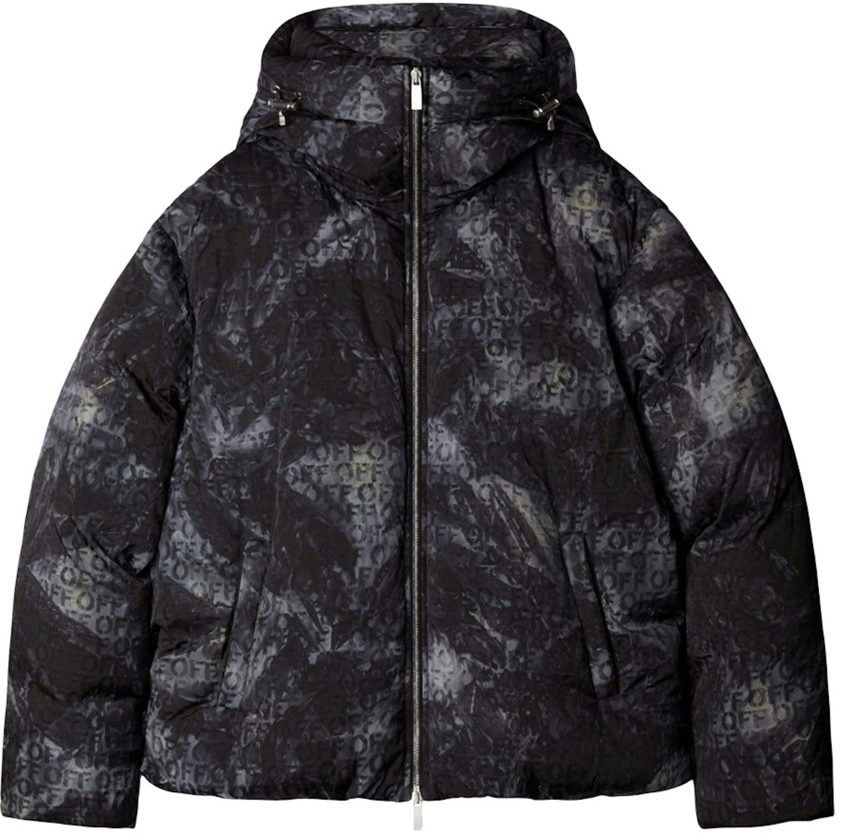 Louis Vuitton Blue Sky Printed Synthetic Hooded Jacket XXL Louis