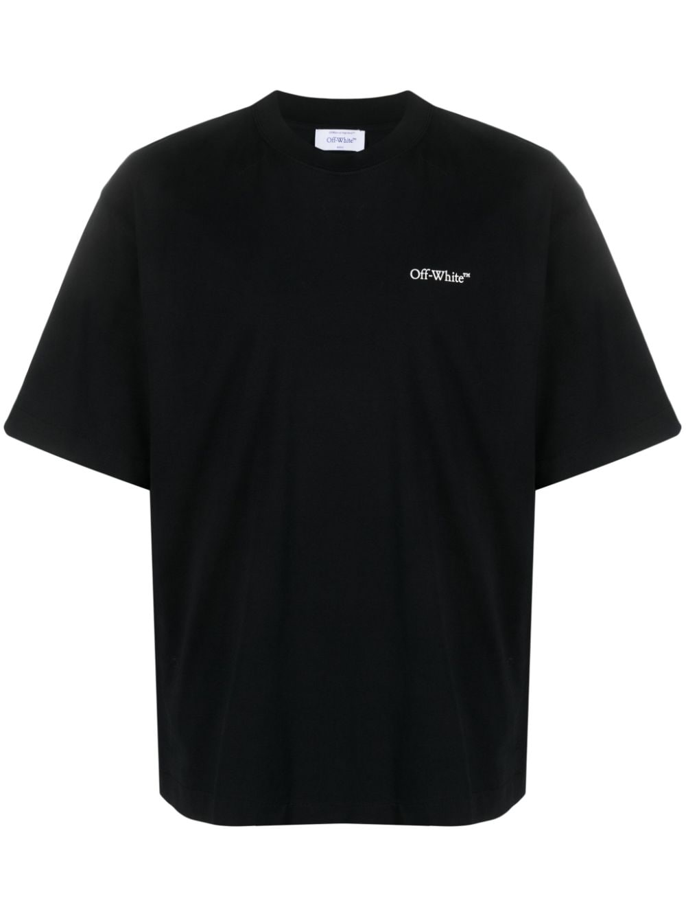 OFF-WHITE Logo-Print Cotton T-shirt Black Men's - FW23 - US