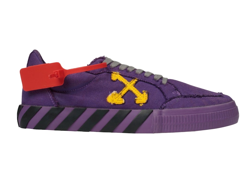 off white vulc low purple