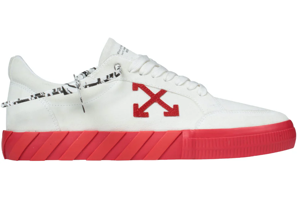 Off-White Low Vulc White Red AW20