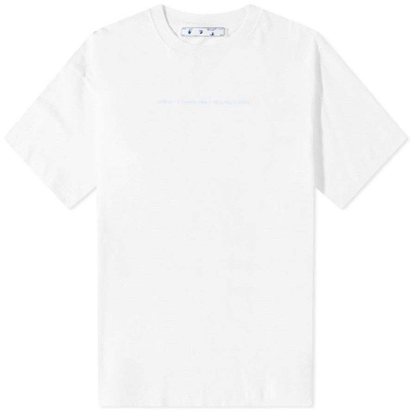 T shirt off discount white homme pas cher