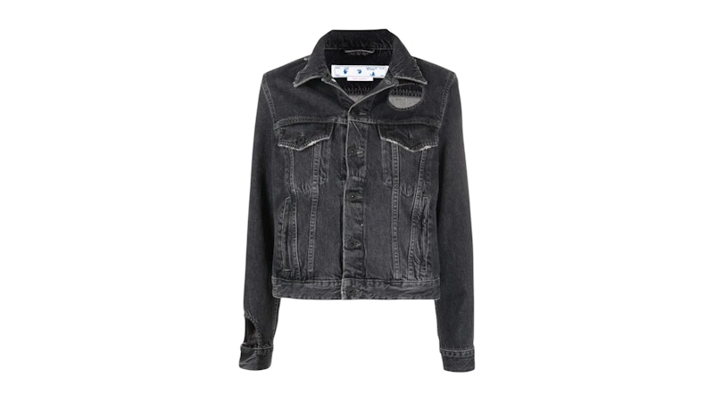 OFF-WHITE Meteor Regular Jacket Gray