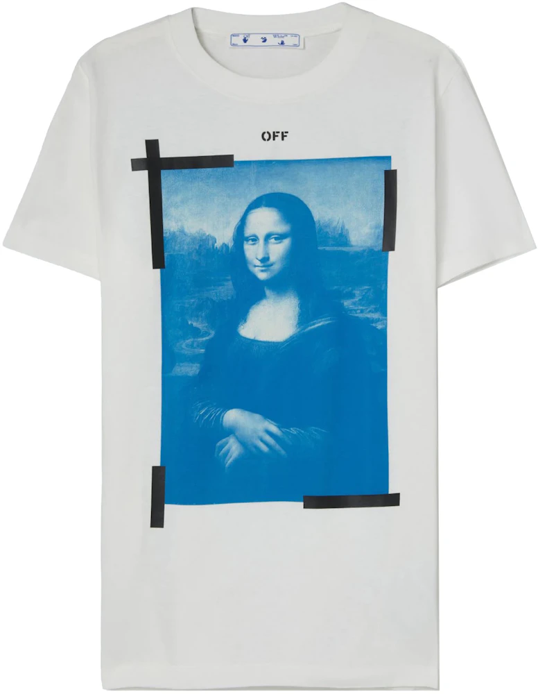 OFF-WHITE Mona Lisa Slim Fit T-shirt White Men's - US