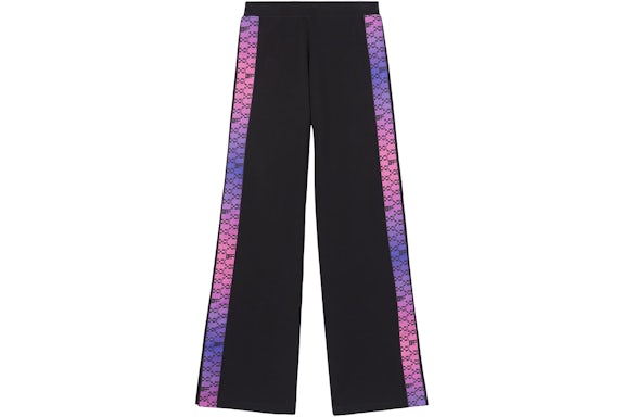 OFF-WHITE Monogram Band Split Track Hose Schwarz/Mehrfarbig