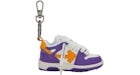 OFF-WHITE OOO Keychain White/Purple/Orange