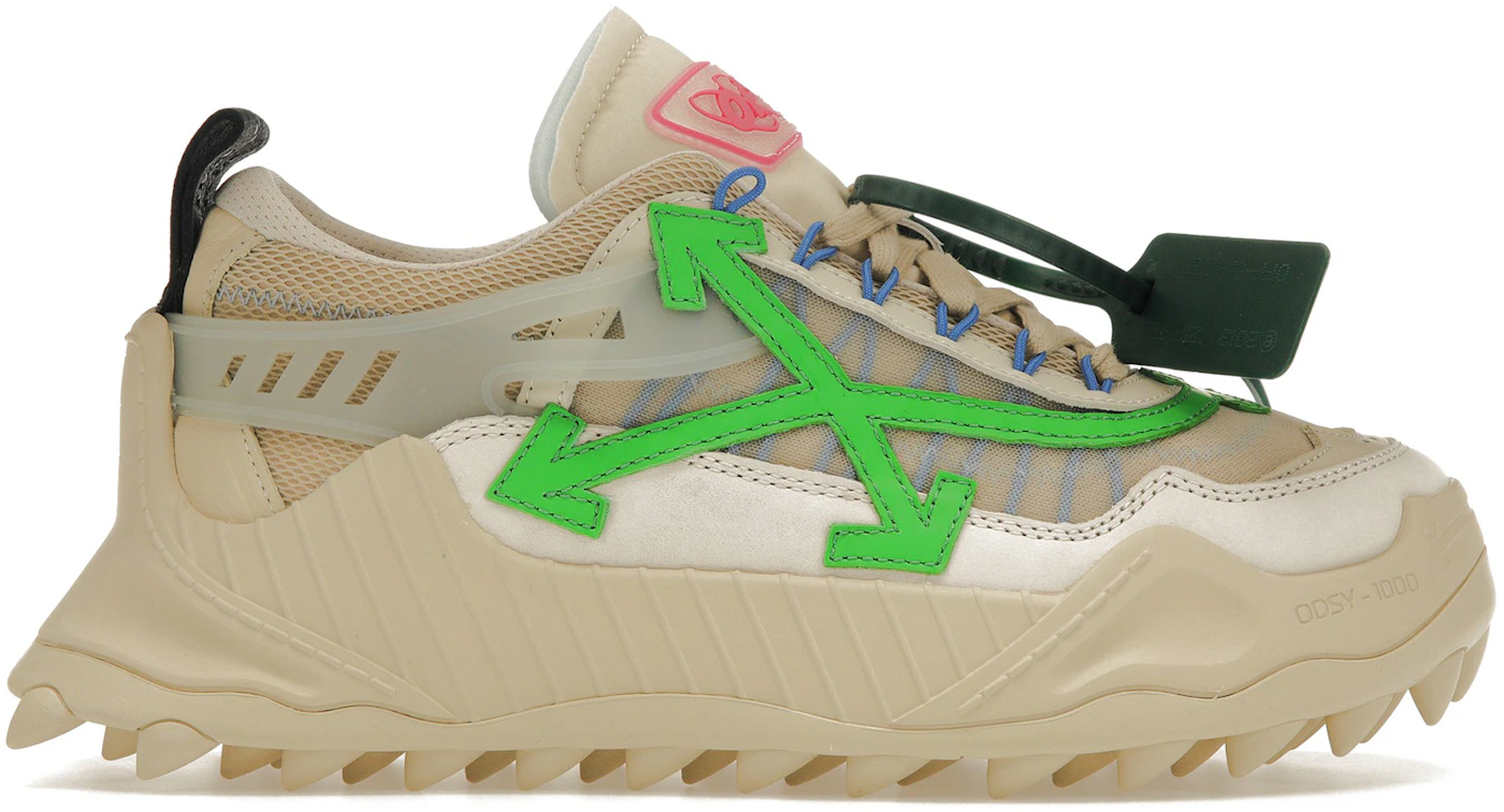 Off-White Odsy-1000 Beige Green Men's - OMIA139S22FAB0016155 - US