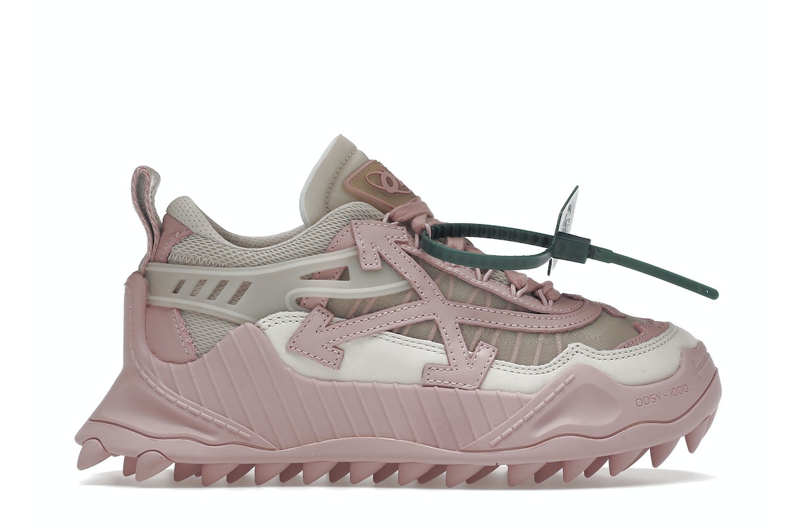 Pre-owned Off-white Odsy-1000 Beige Pink (women's) In Beige/pink