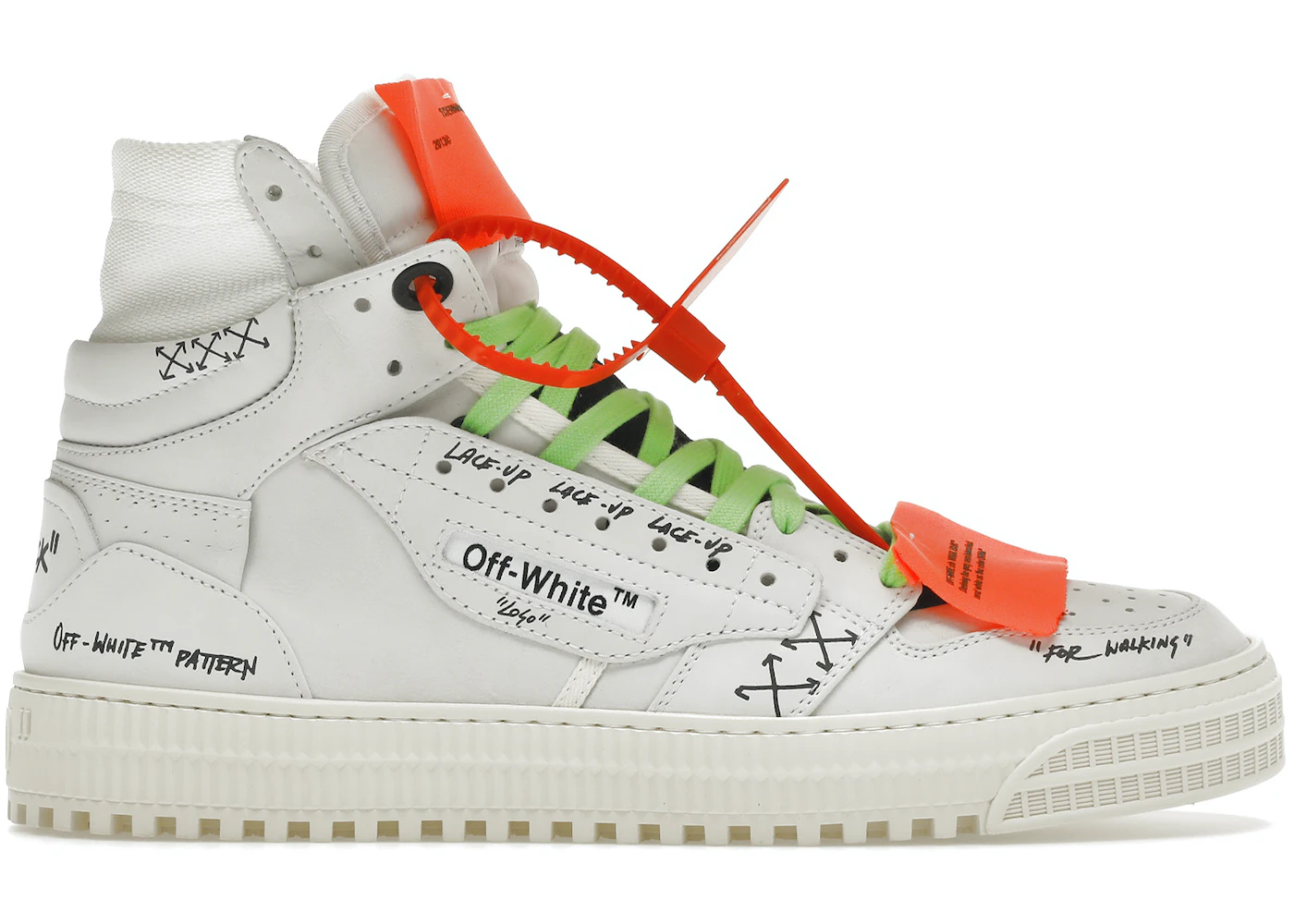 Off-White™ White/green Off Court High Sneakers TheDoubleF | lupon.gov.ph