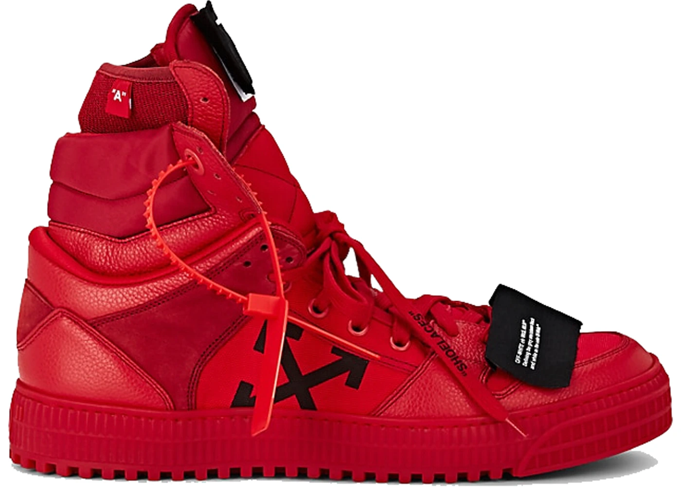 OFF-WHITE Off Court High Red Men's - Sneakers - US
