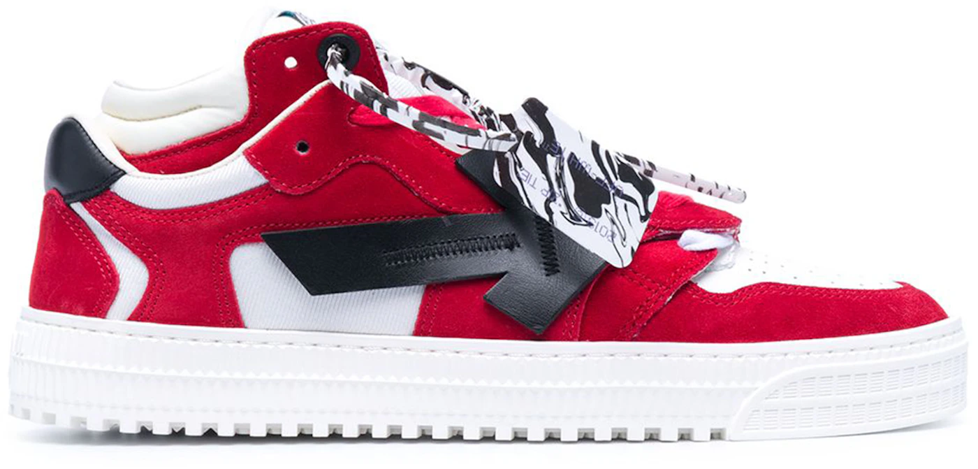 Off-White Off Court Low Top Red Black White Men's ...
