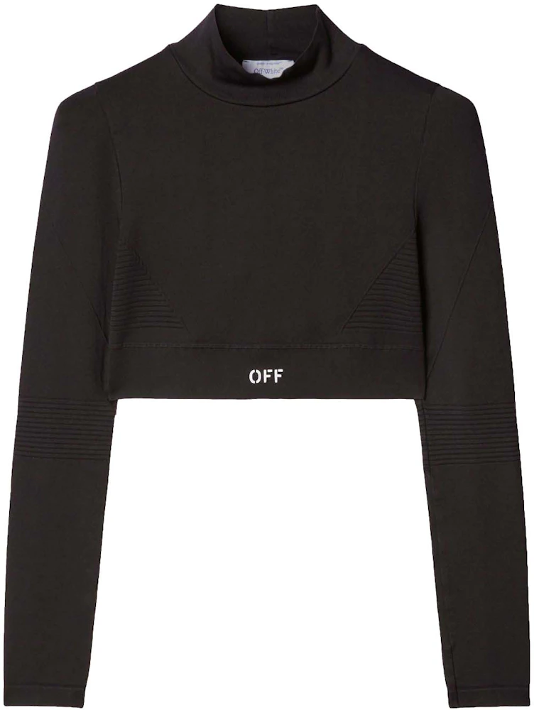 OFF-WHITE Off Stamp Long-Sleeve Top Black - FW23 - US