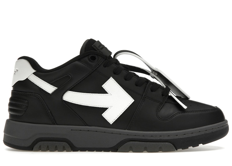 Pre-owned Off-white Men's Off Out Of Office Ooo Low Tops Fw23 Sneakers In Black/grey/white