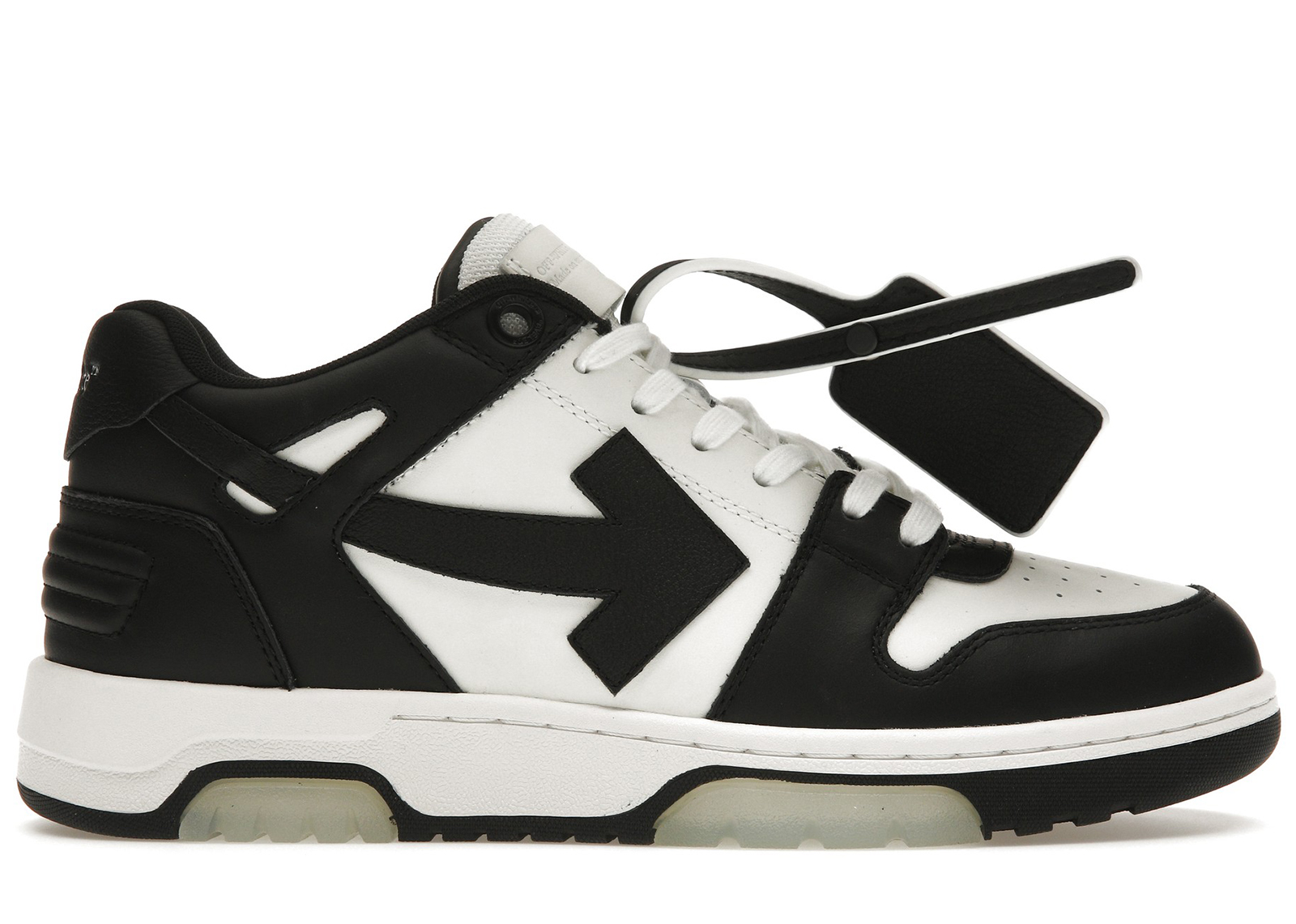 Off-White OUT OF OFFICE CALF LEATHER - WHITE BLACK